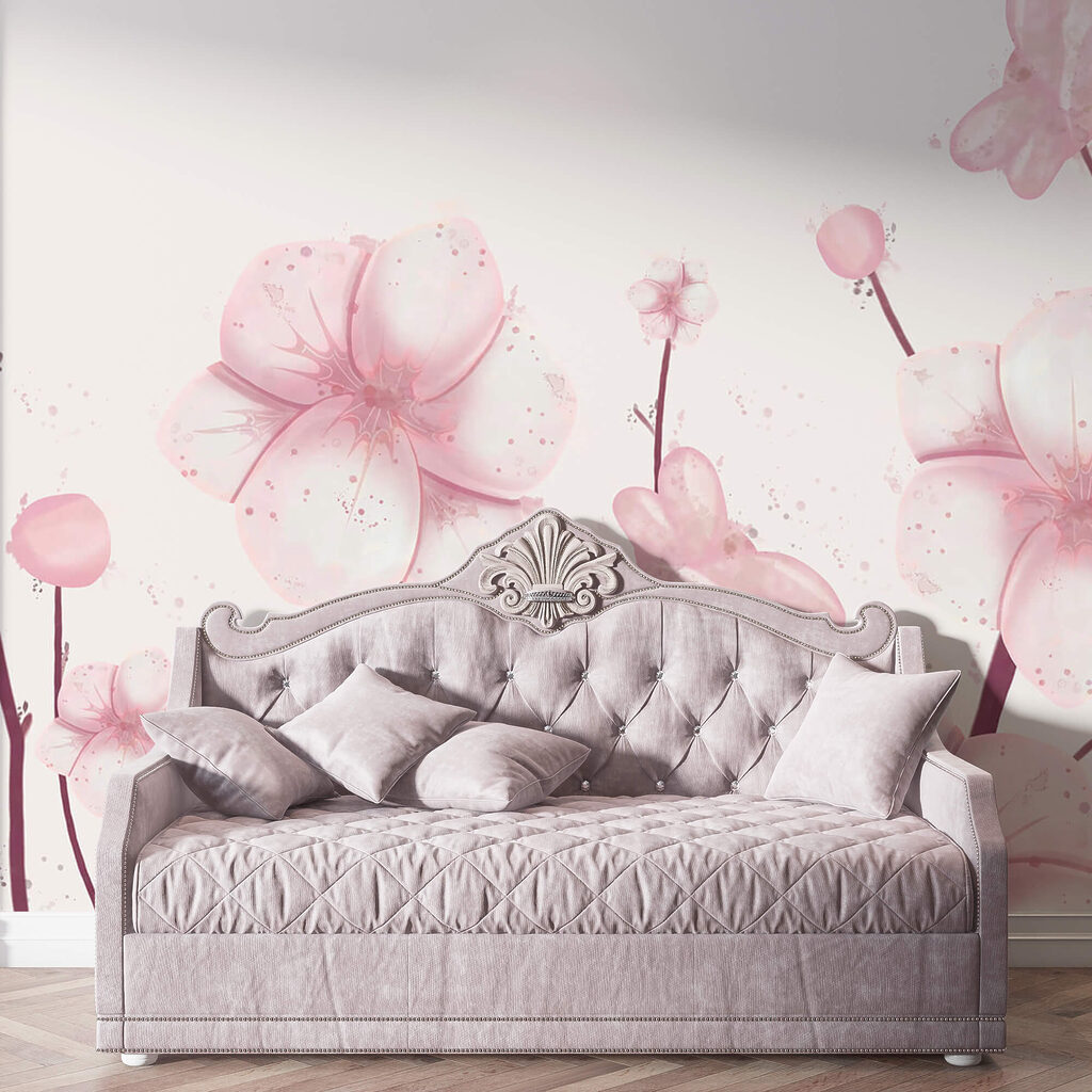 Fiori delicati che salgono — ambiente 3