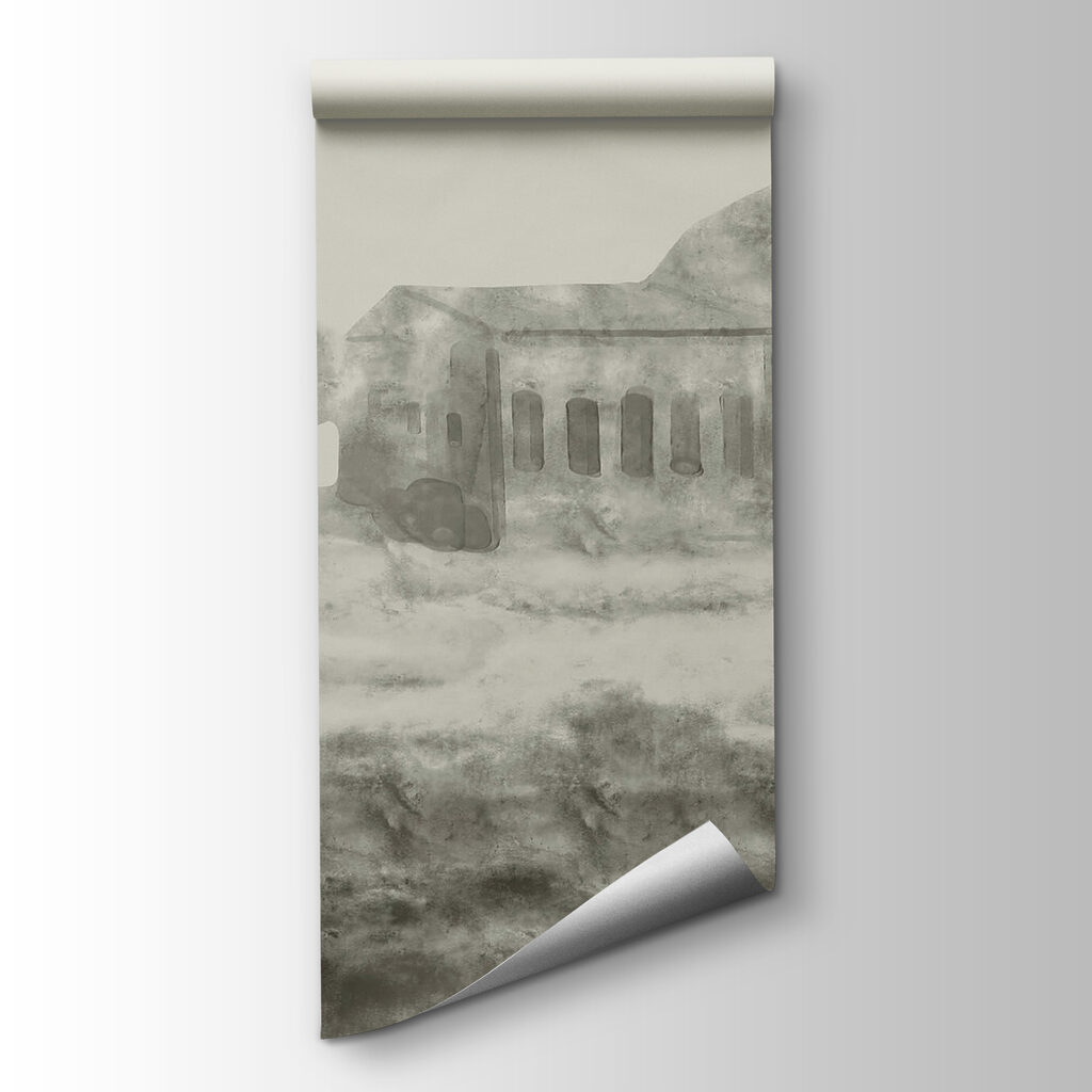 Edificio con archi — vista del prodotto
