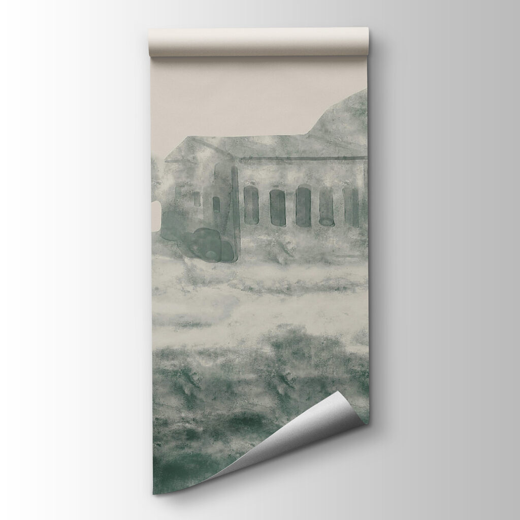 Edificio con archi — vista del prodotto