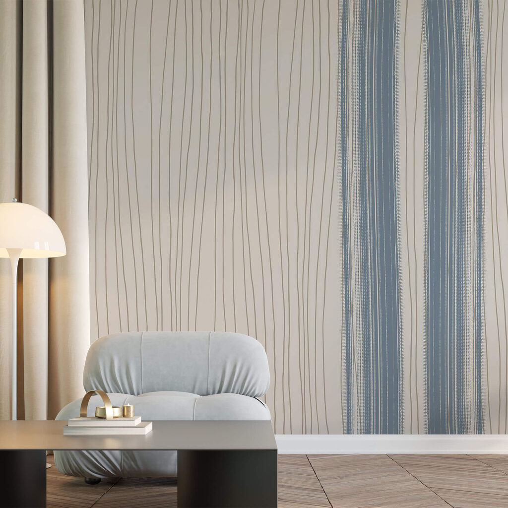 Sottili strisce blu — ambiente 2