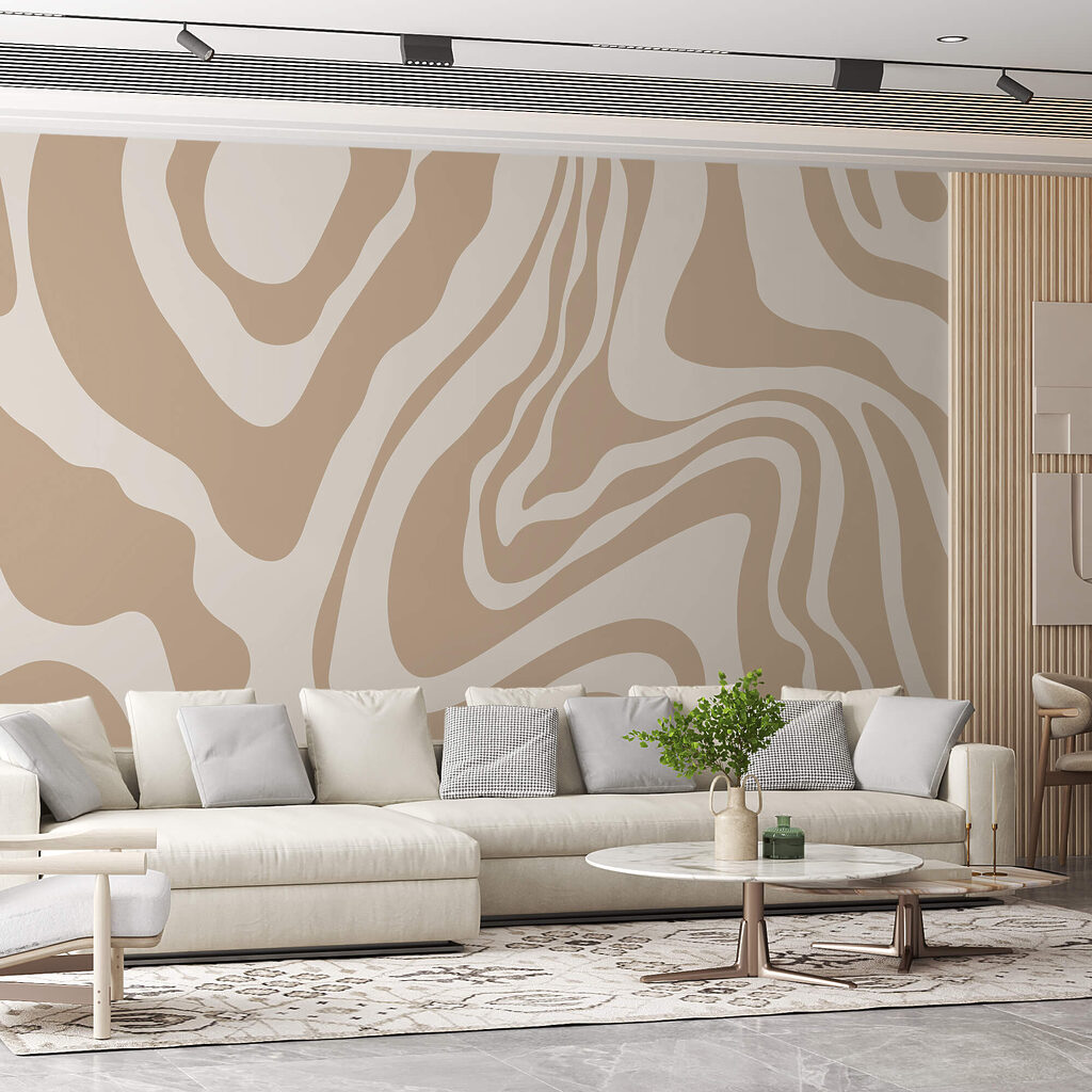 Curve ampie color sabbia — ambiente 1