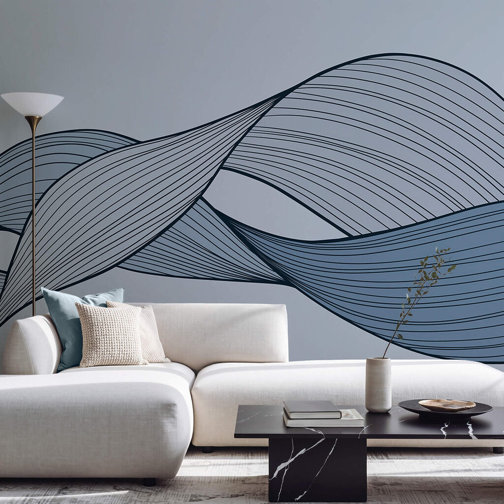 Nastri intrecciati a linee — ambiente 1