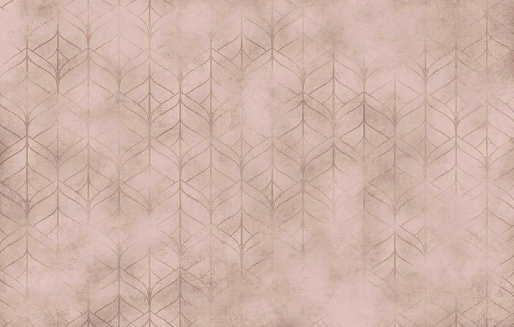 Geometrie sottili su beige — design completo