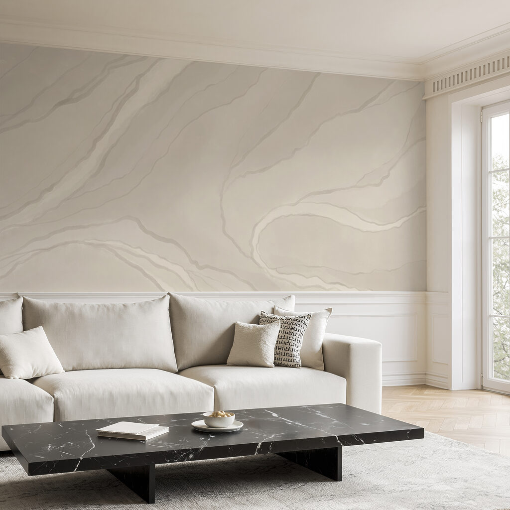Venature chiare color sabbia — ambiente 3
