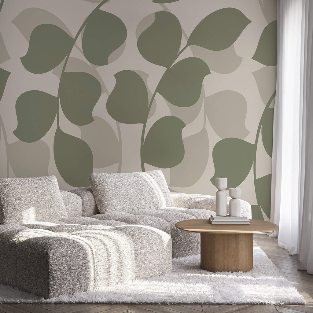 Steli curvi e foglie — ambiente 1