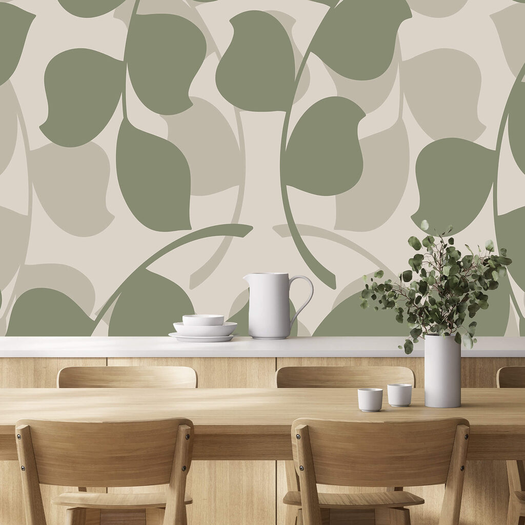 Steli curvi e foglie — ambiente 2