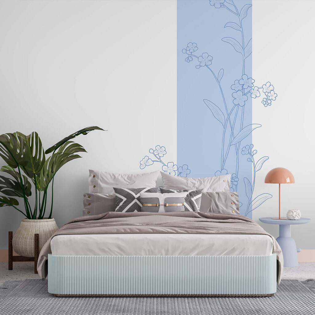 Striscia e fiori sottili — ambiente 2