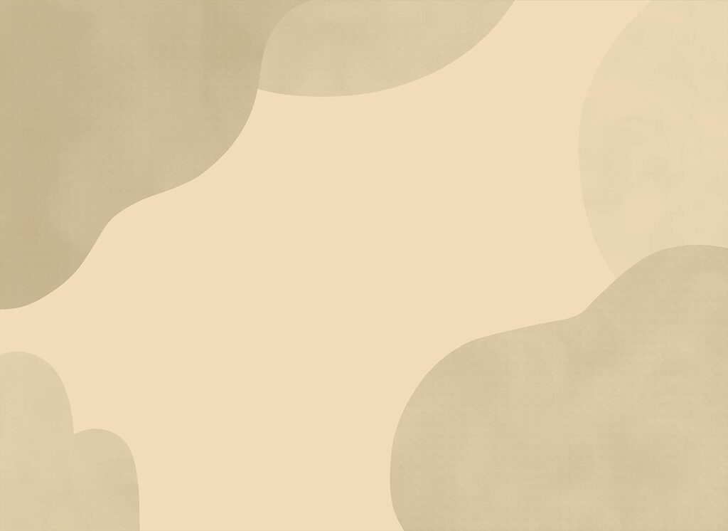 Forme arrotondate color sabbia — design completo