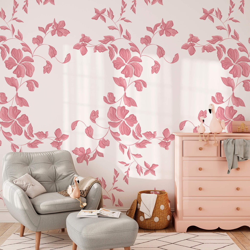 Rametti fioriti rosa — ambiente 1