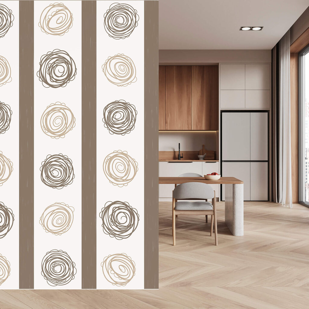 Spirali tra strisce dritte — ambiente 1