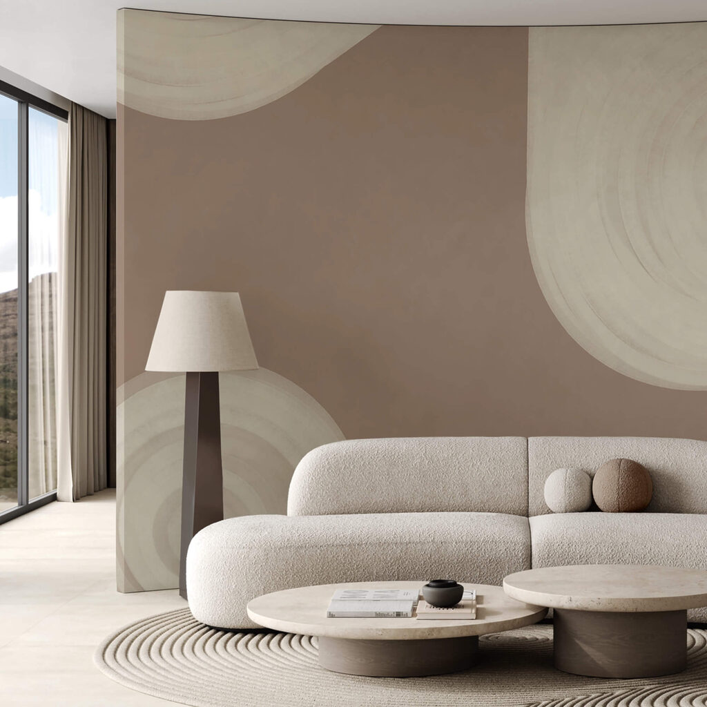 Cerchi chiari su grigio — ambiente 2
