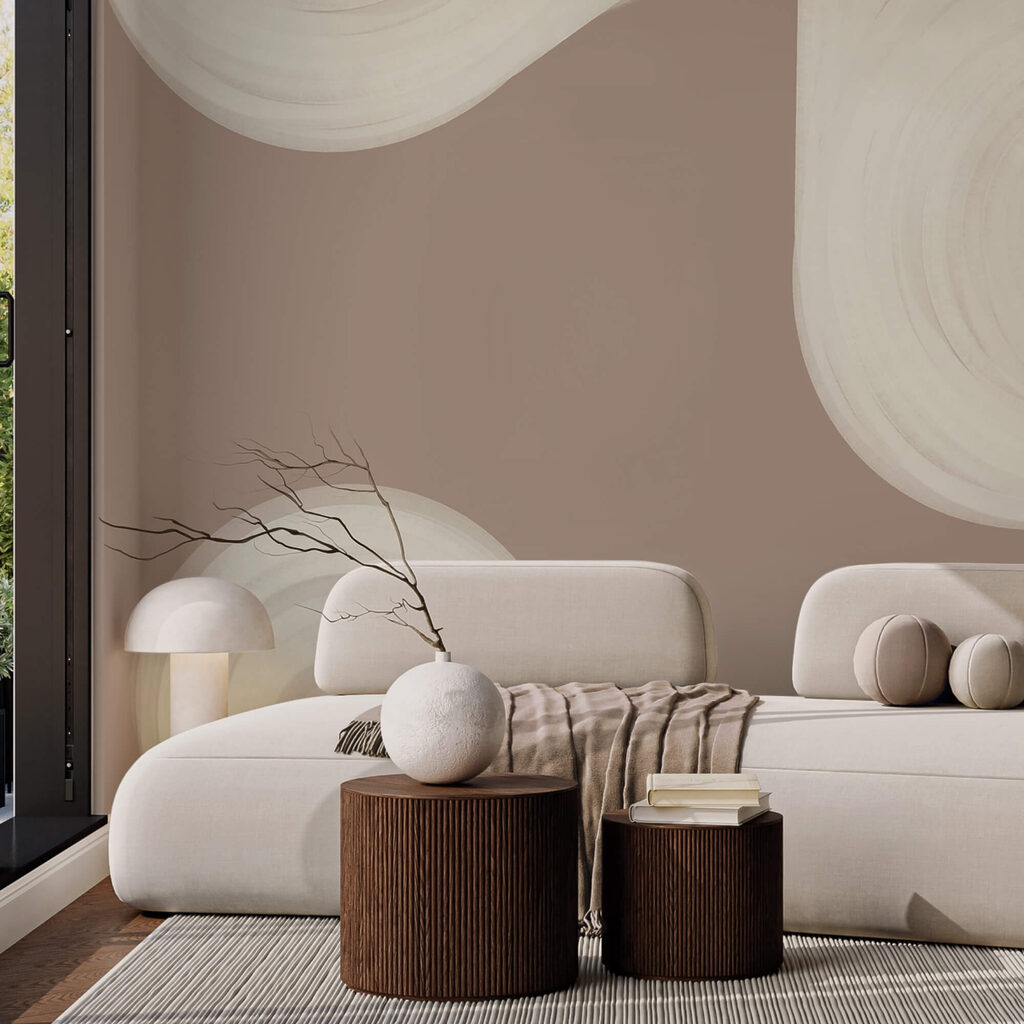 Cerchi chiari su grigio — ambiente 3