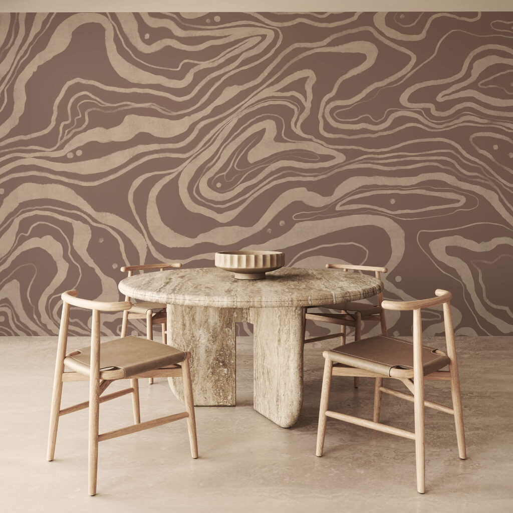 Linee sinuose sottili — ambiente 3