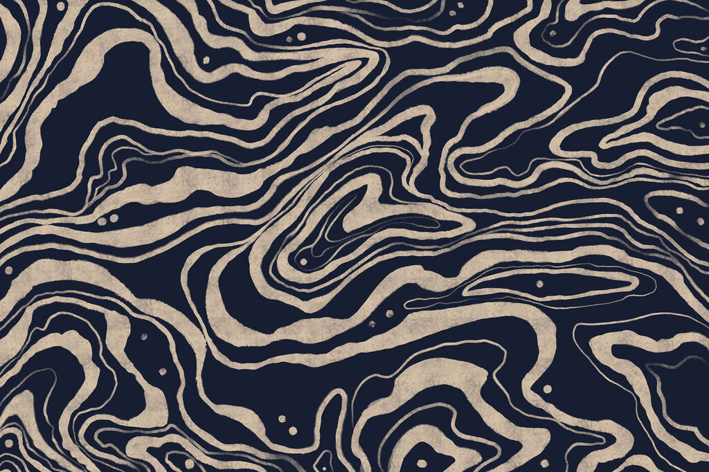 Linee sinuose sottili — design completo