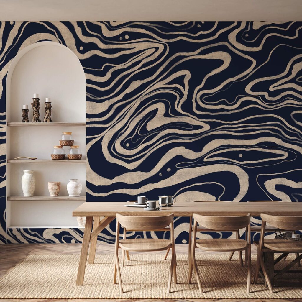 Linee sinuose sottili — ambiente 2