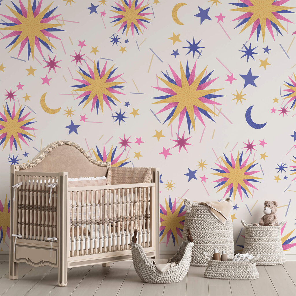 Stelle colorate e lune — ambiente 1