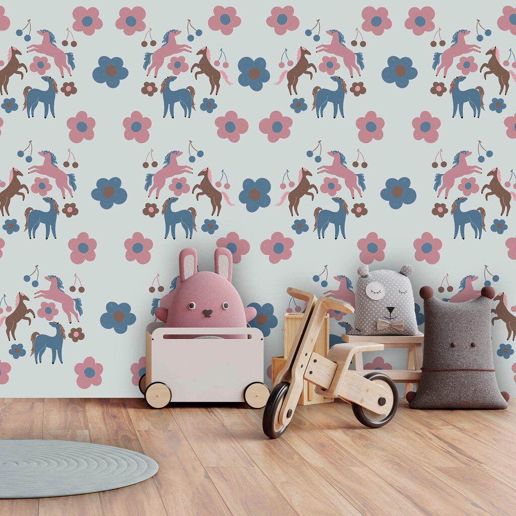 Cavalli tra i fiori — ambiente 2