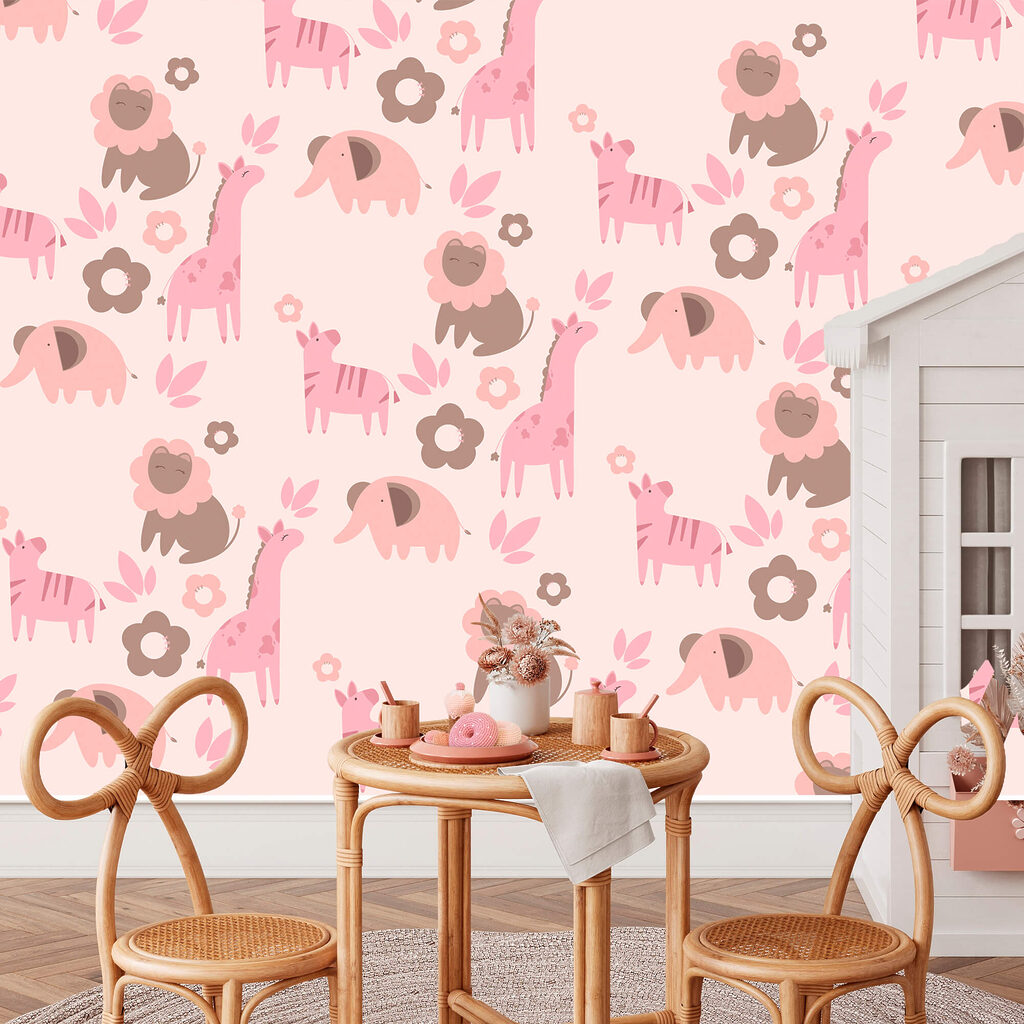 Piccoli animali tra fiori — ambiente 1
