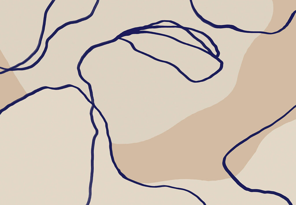 Linee sciolte su campiture — design completo