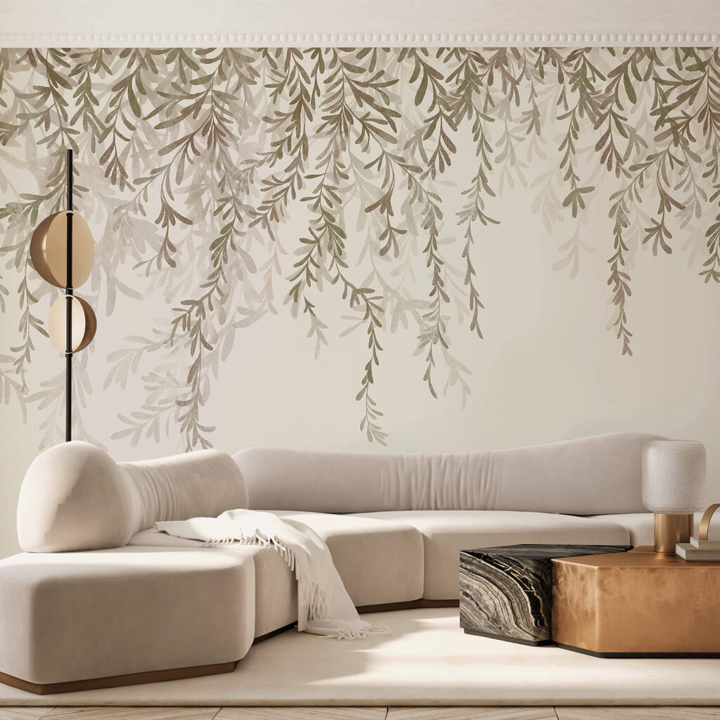 Foglie sottili che scendono — ambiente 2