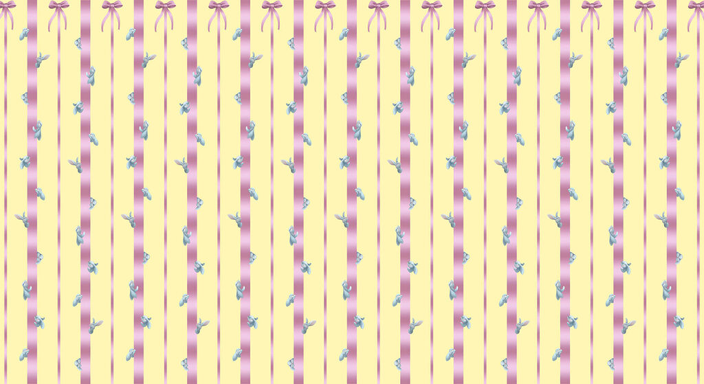 Nastri rosa con fiocchi — design completo
