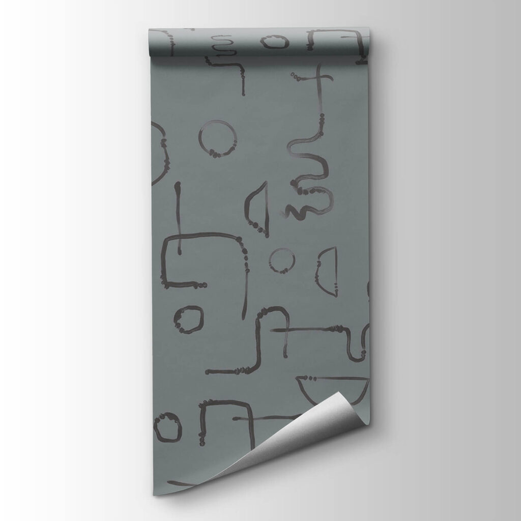 Linee sciolte in grigio — vista del prodotto
