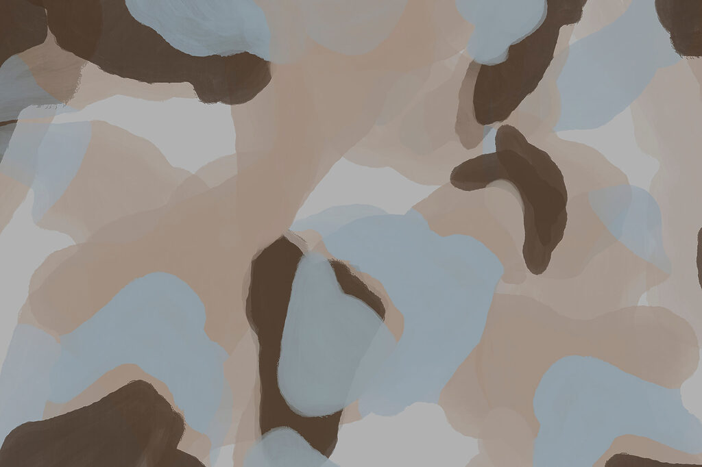 Forme blu e terra — design completo
