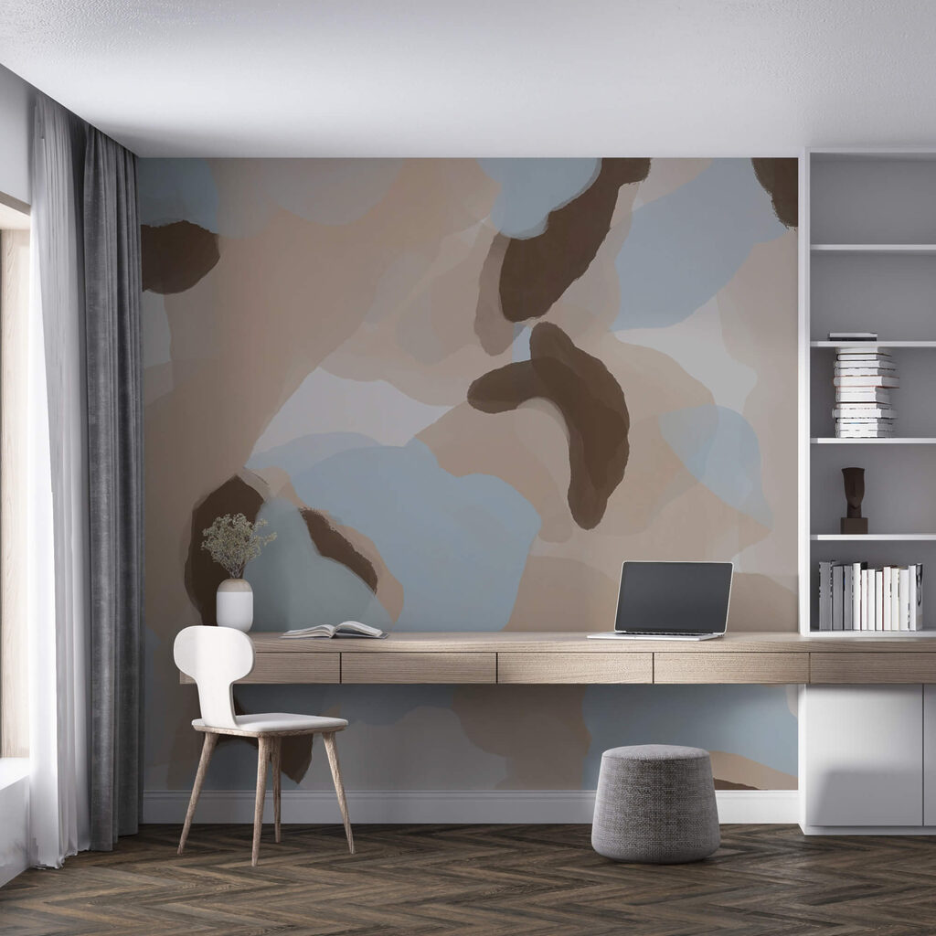 Forme blu e terra — ambiente 3