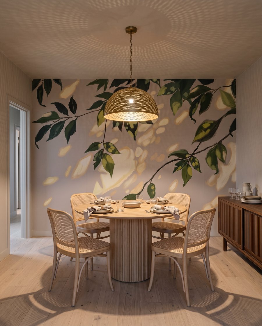 Sole tra le foglie — ambiente 4