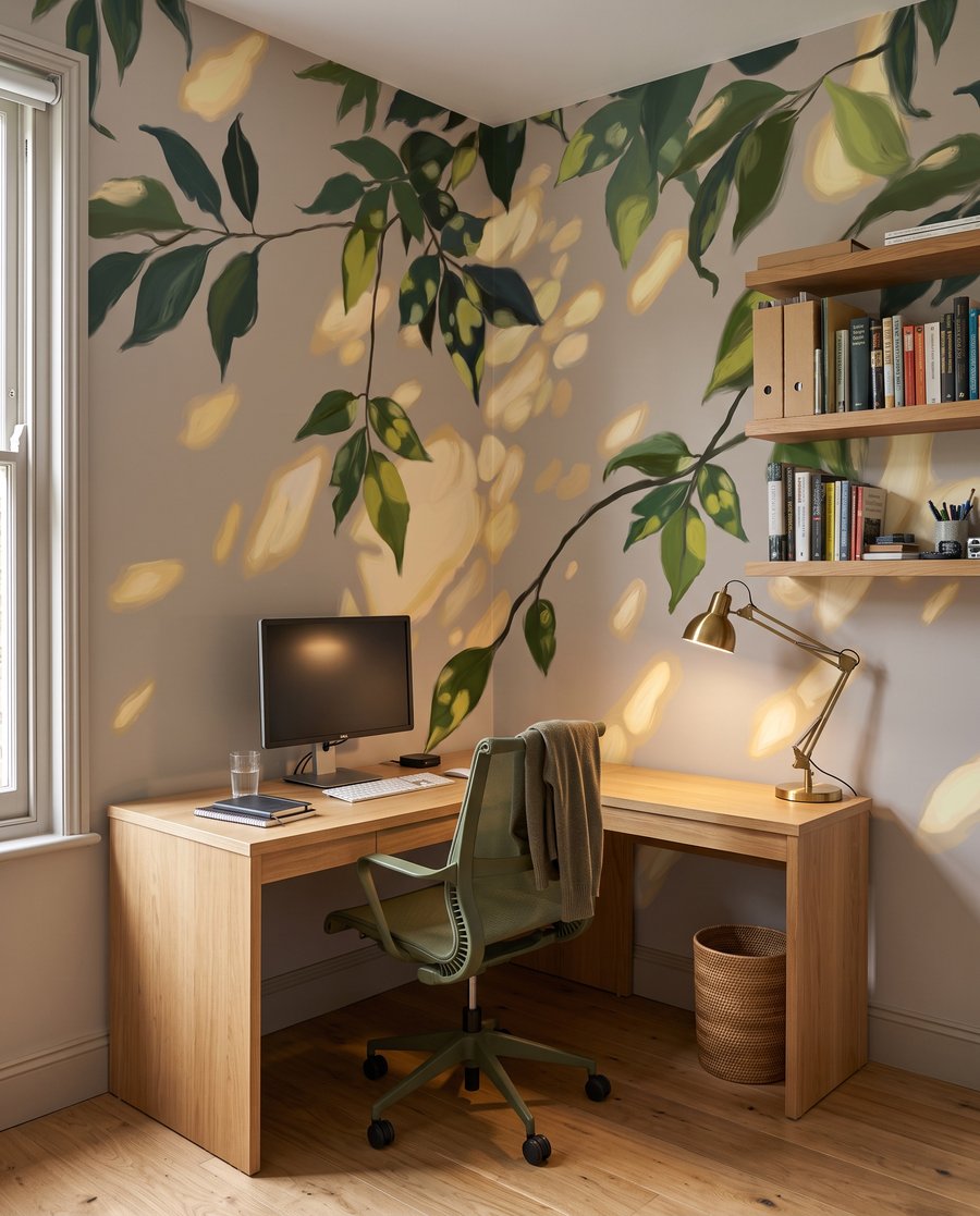 Sole tra le foglie — ambiente 5