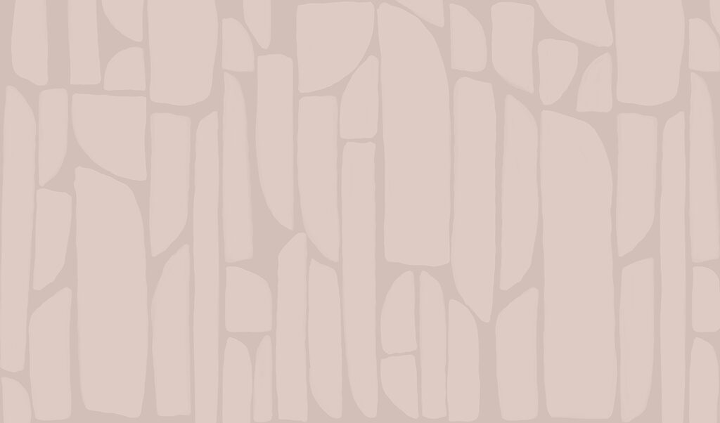 Mosaico rosa arrotondato — design completo