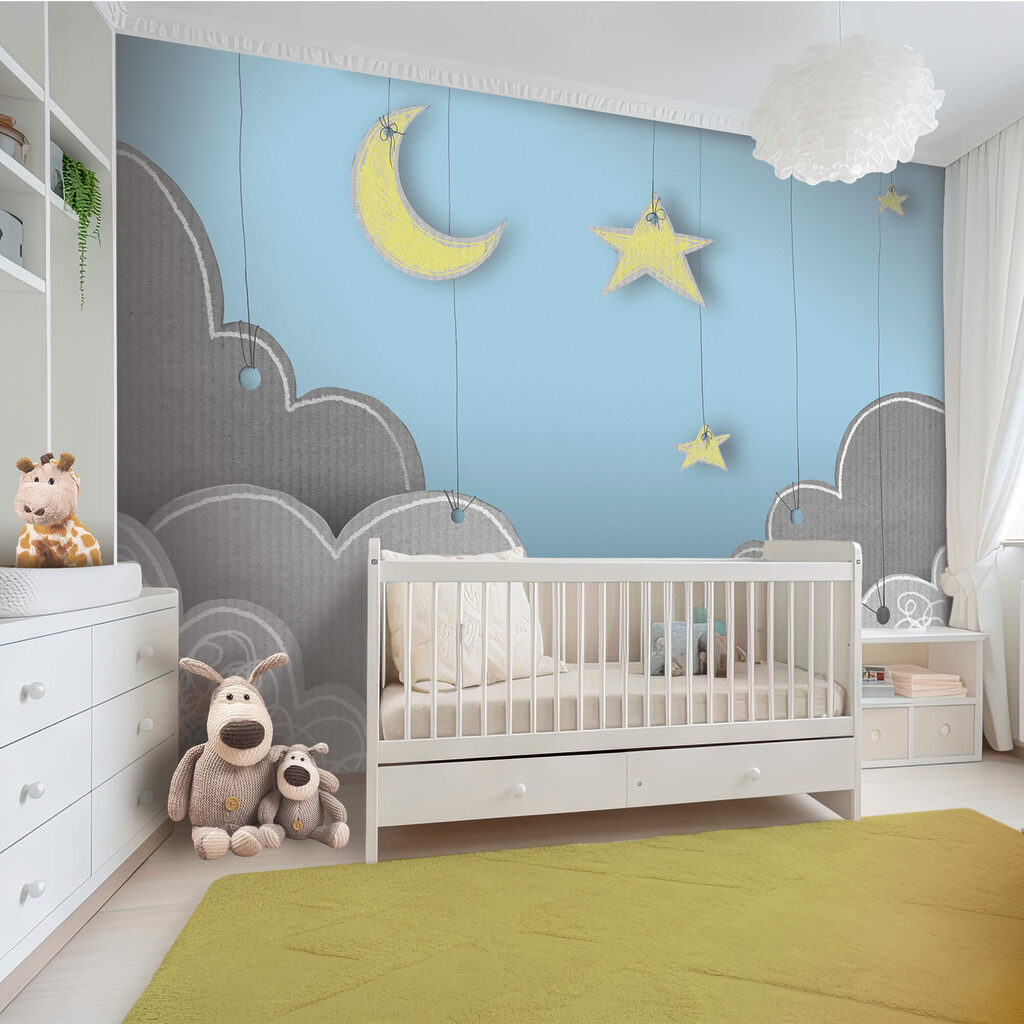 Luna e stelle sospese — ambiente 3