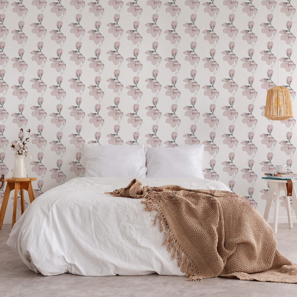 Piccoli fiori in file — ambiente 1