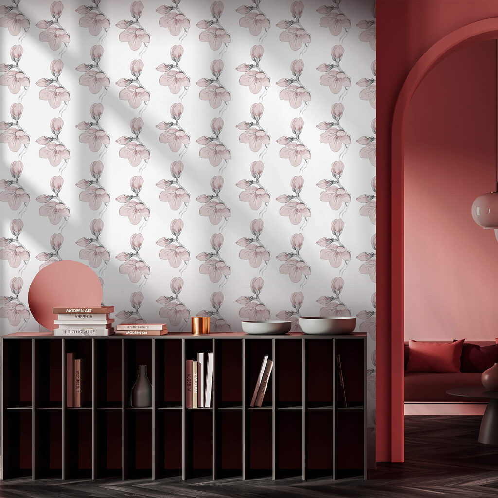 Piccoli fiori in file — ambiente 2