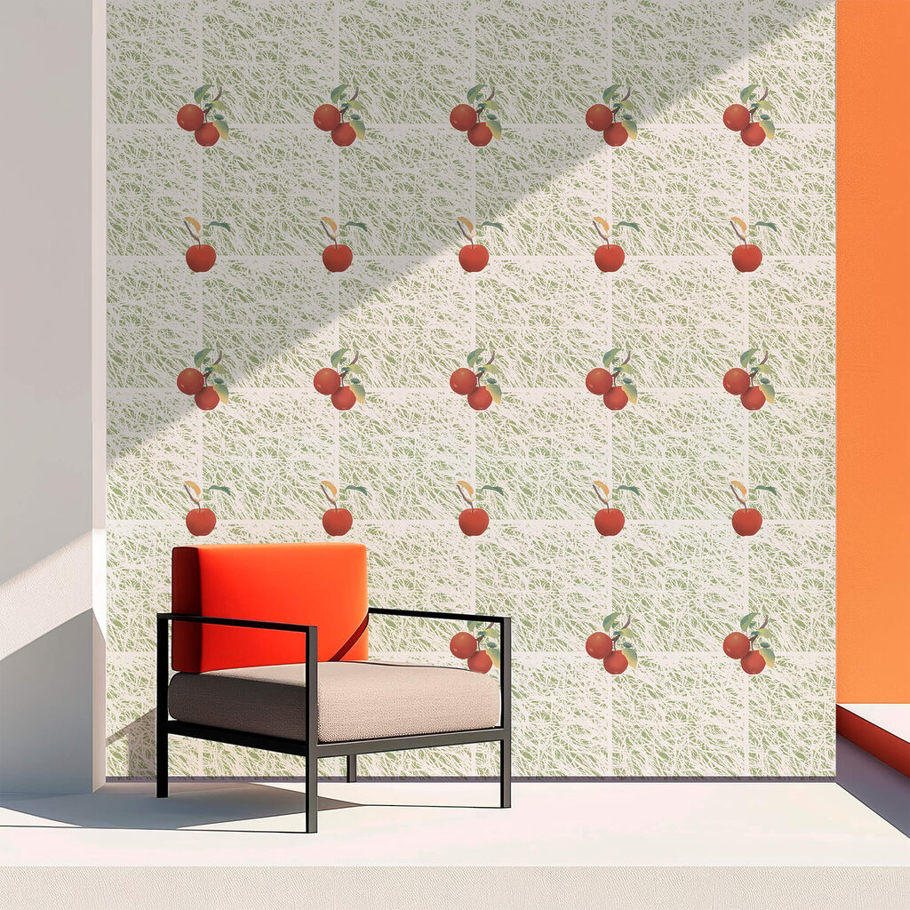 Ciliegie in quadretti — ambiente 1