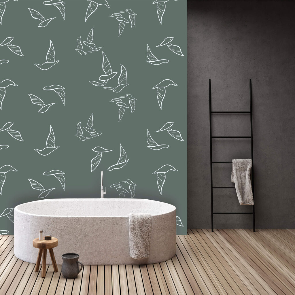 Contorni di uccelli — ambiente 1