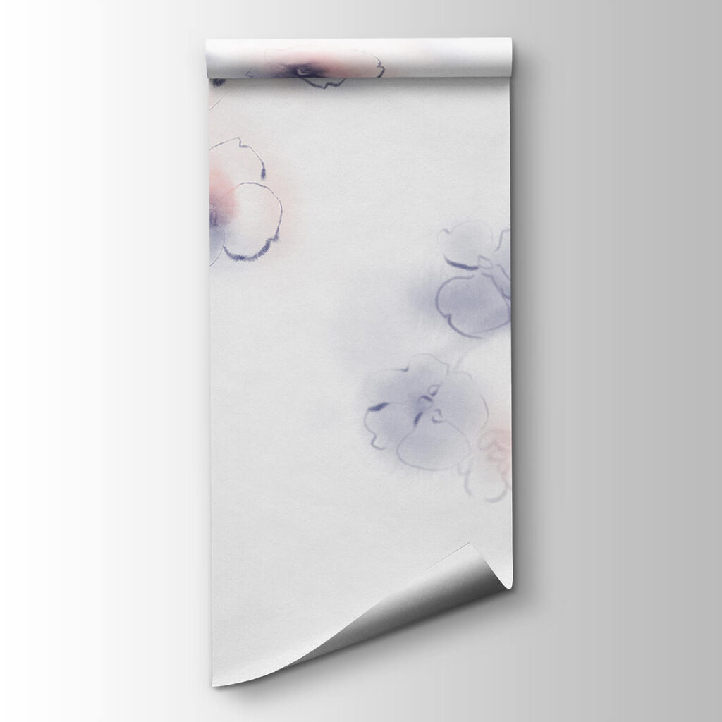 Fiori in acquerello pallido — vista del prodotto