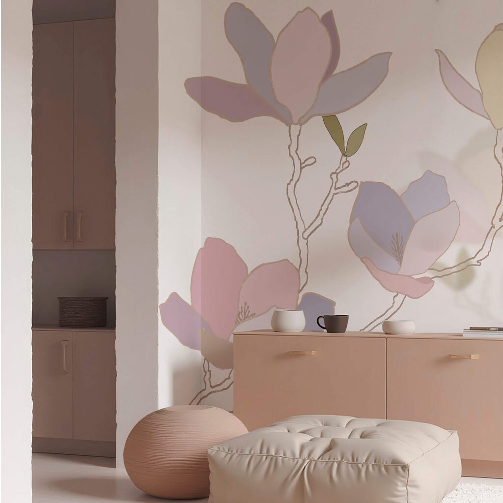 Magnolie in toni pastello — ambiente 2