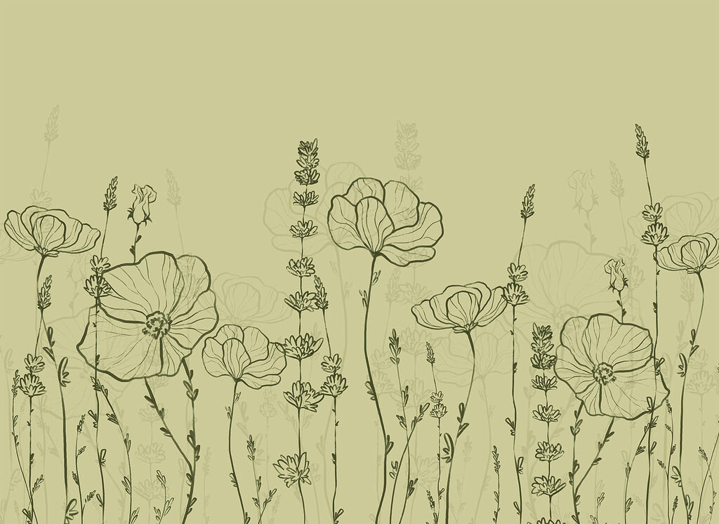 Linee di fiori — design completo