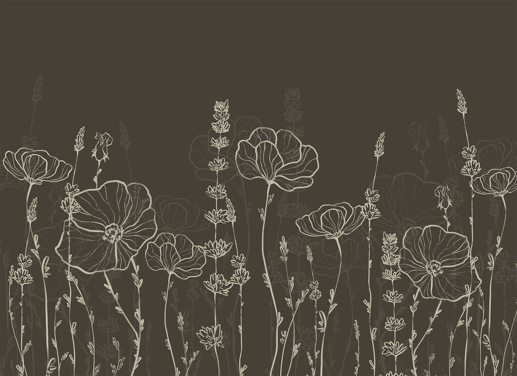 Linee di fiori — design completo