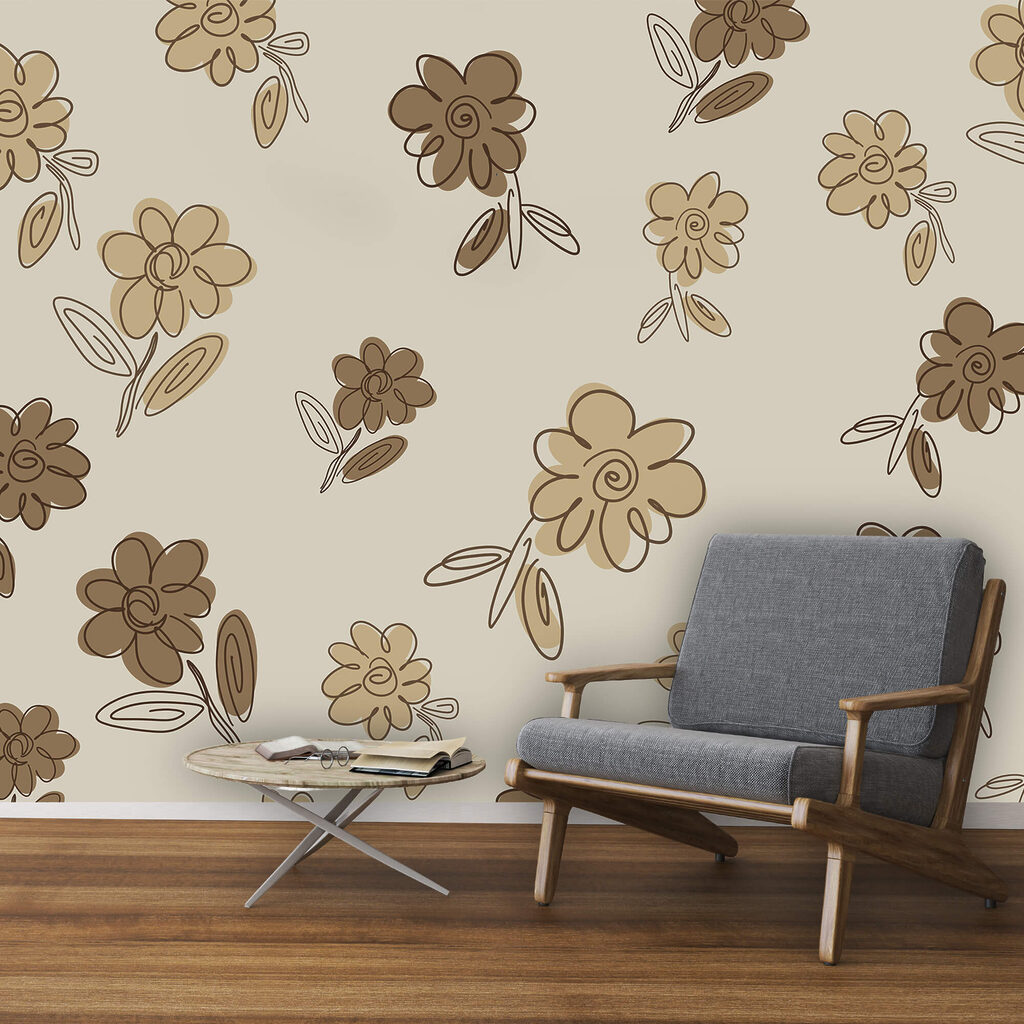 Fiori bruni a spirale — ambiente 2