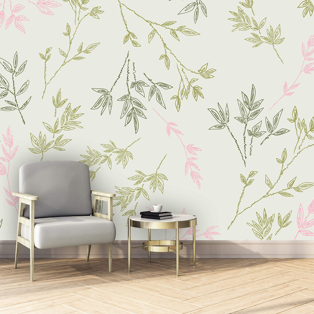 Rametti rosa e verdi — ambiente 1