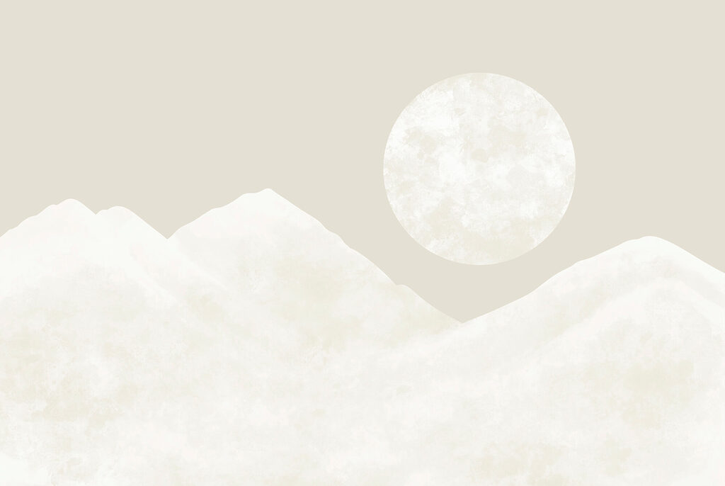 Luna piena sui monti — design completo