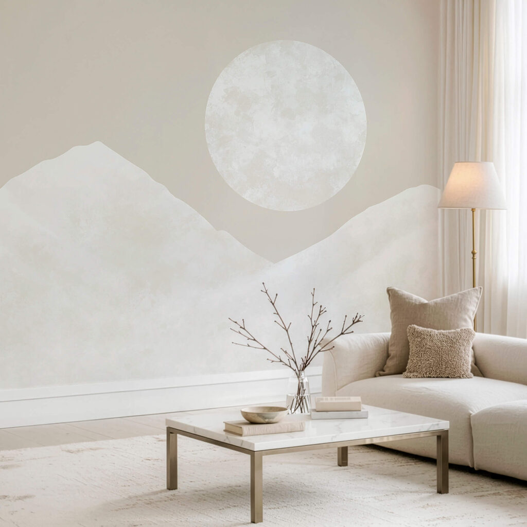 Luna piena sui monti — ambiente 2