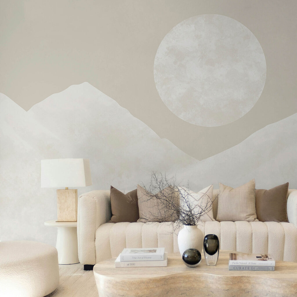 Luna piena sui monti — ambiente 3