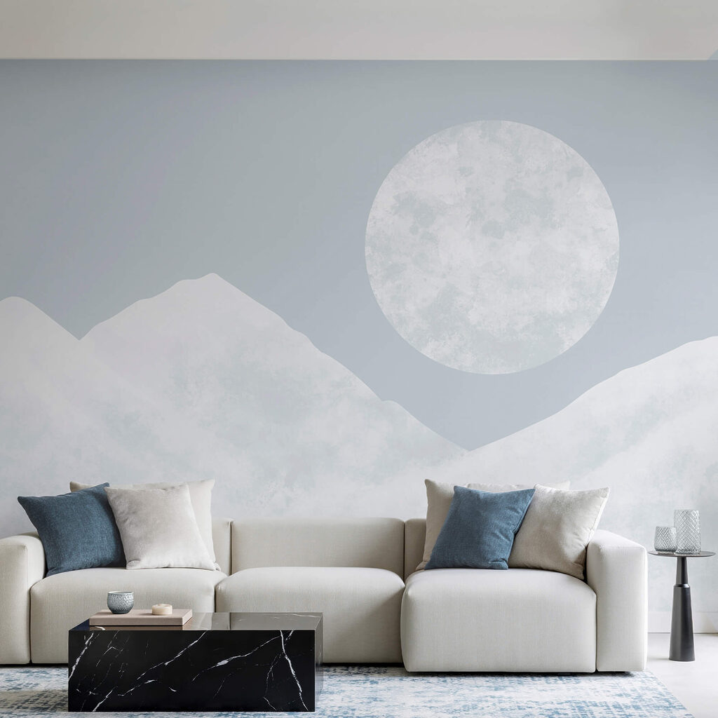 Luna piena sui monti — ambiente 1