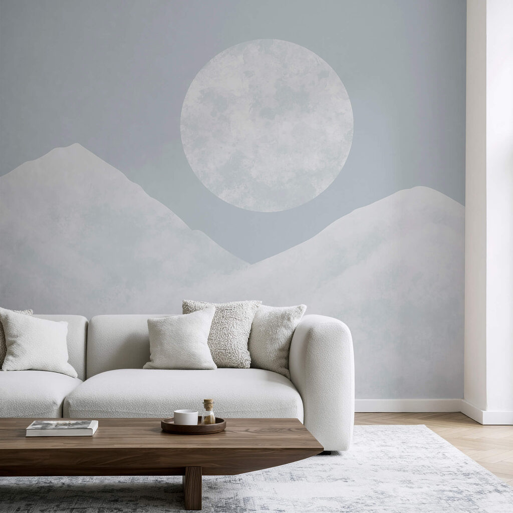 Luna piena sui monti — ambiente 3