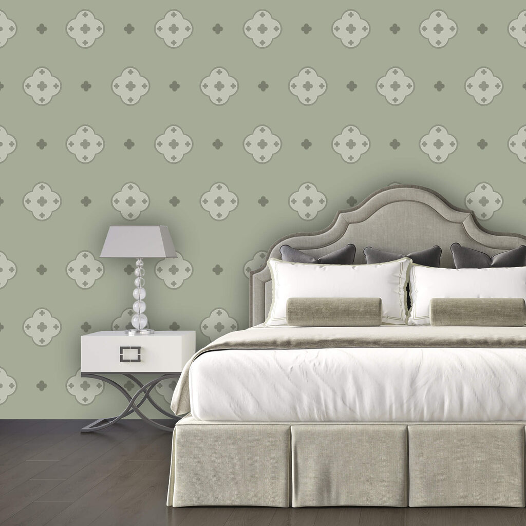 Piccoli ornamenti grigio-verdi — ambiente 2