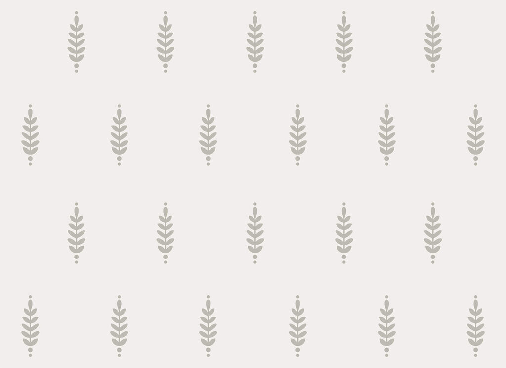 Piccoli rametti su crema — design completo