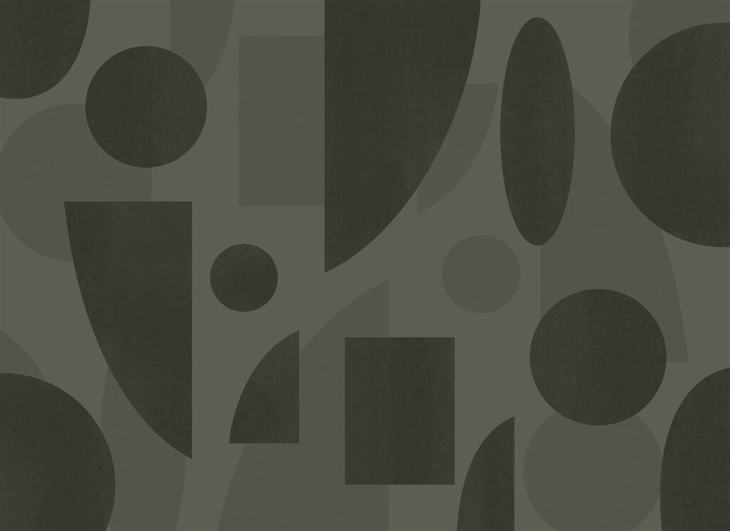 Forme scure verde oliva — design completo
